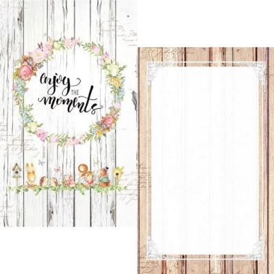 Asuka Studio Memory Place Forest Friends - Whitewash Journal Cards